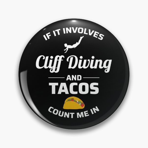 Item preview, Cliff Diving Diver Base Jumping Taco Lover Funny designed and sold by CuteDesigns1.
