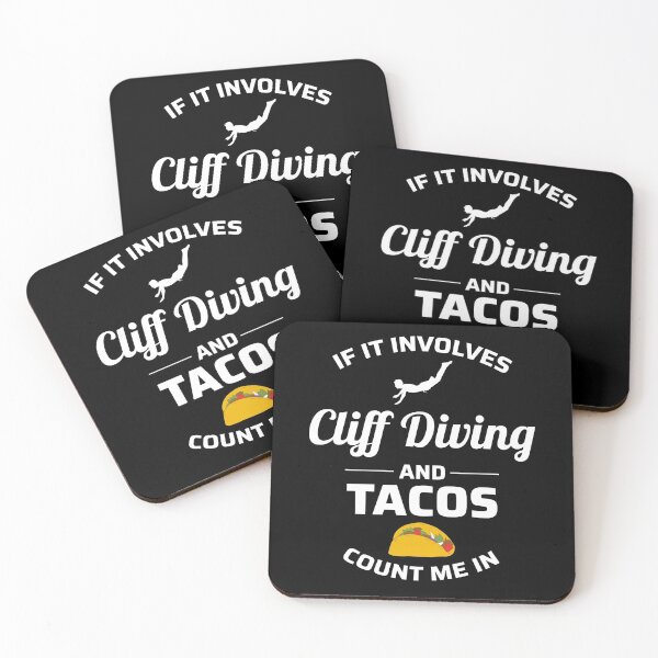 Item preview, Cliff Diving Diver Base Jumping Taco Lover Funny designed and sold by CuteDesigns1.