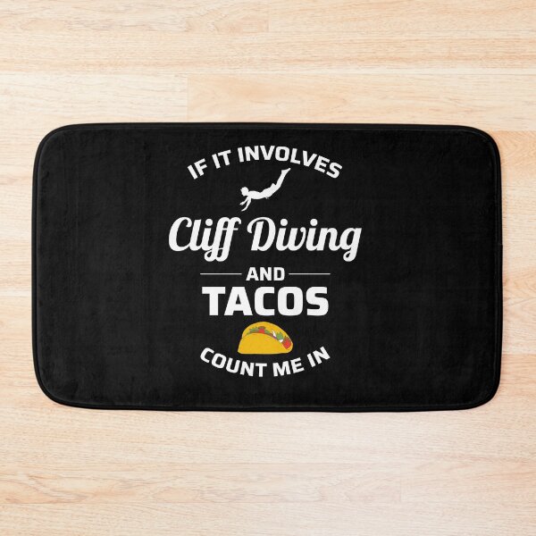 Item preview, Cliff Diving Diver Base Jumping Taco Lover Funny designed and sold by CuteDesigns1.