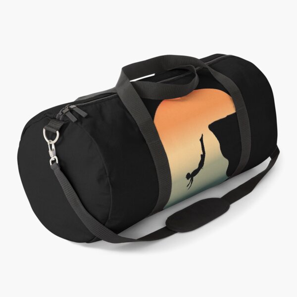 Item preview, Cliff Diving Tombstoning Base Jumping Extreme Sports Sunset Vintage Retro designed and sold by CuteDesigns1.