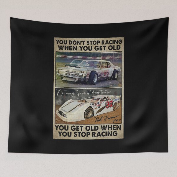 Item preview, You Don't Stop Racing When You Get Oud - F97 Red Farmer designed and sold by hippololocc.