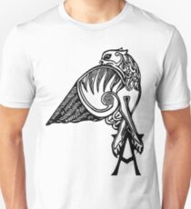 Buffy- angel's tattoo (black) Unisex T-Shirt