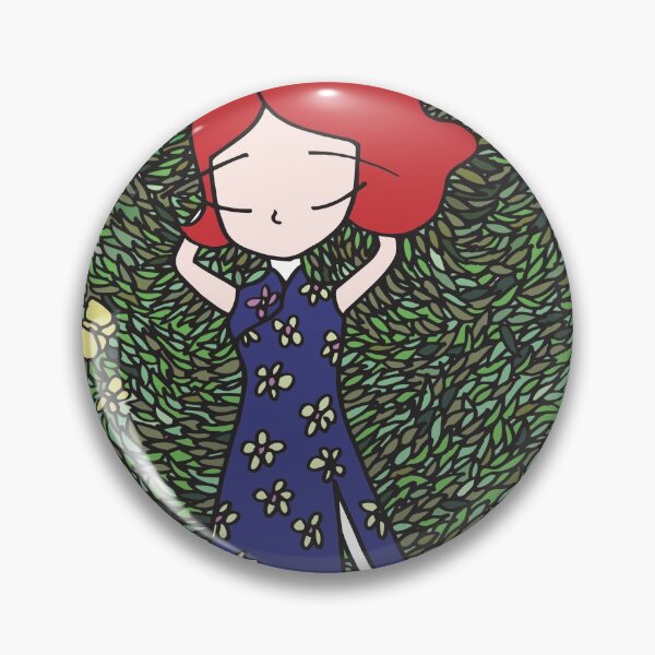 Item preview, A cute little girl character in a qipao. designed and sold by IWOOJOO.