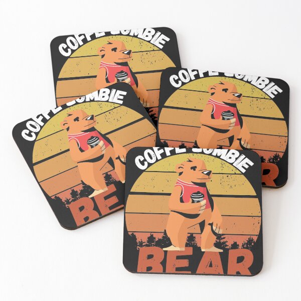 Item preview, Coffee Zombie Bear designed and sold by Gamers Hub.