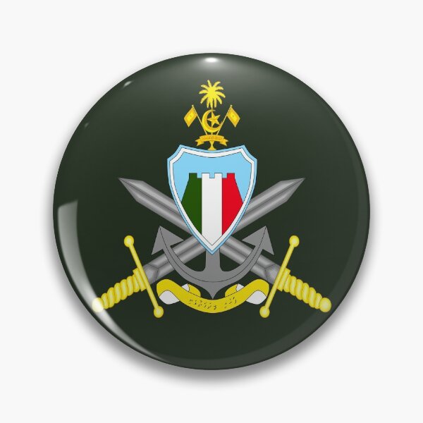 Item preview, Maldives National Defence Force - ދިވެހިރާއްޖޭގެ ޤައުމީ ދިފާއީ ބާރު designed and sold by wordwidesymbols.