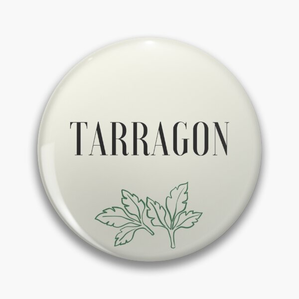 Item preview, Tarragon Kitchen Storage Jar Label designed and sold by the-label-guy.