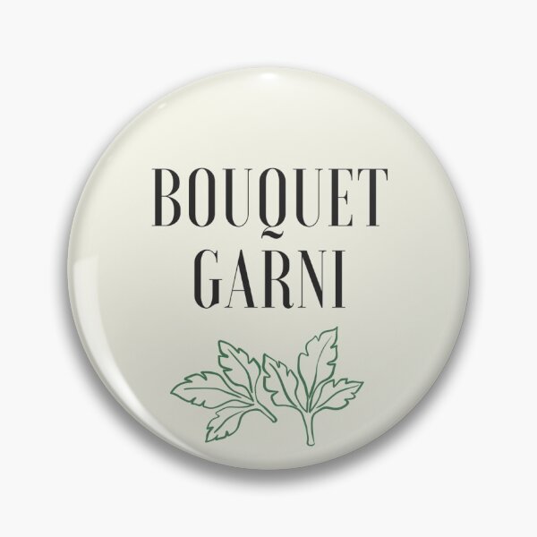 Item preview, Bouquet Garni Kitchen Storage Jar Label designed and sold by the-label-guy.