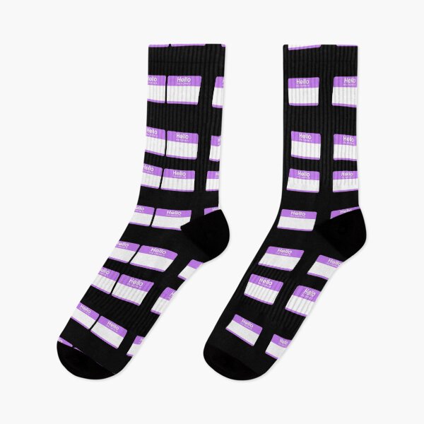 Item preview, Purple Blank Name Tags Value Pack designed and sold by everything4eva.