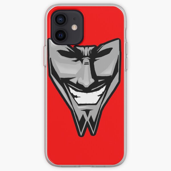 DAETRIX smiling mask iPhone Soft Case
