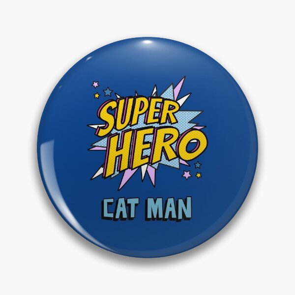 Item preview, Super Hero Cat Man designed and sold by leBoosh-Designs.