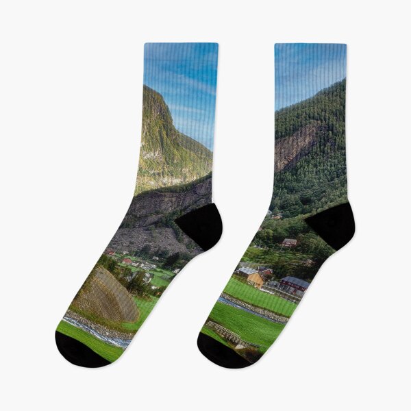 Item preview, Village in the Valley - Norway designed and sold by Kathy Weaver.