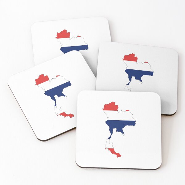 Item preview, Flag map of Thailand designed and sold by giftography.