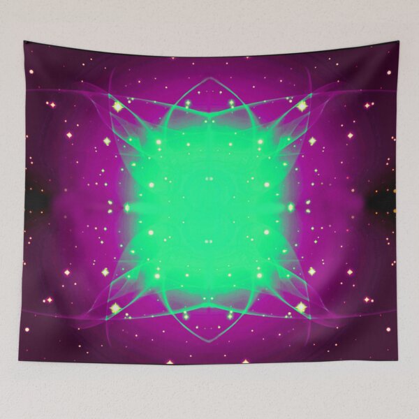 Item preview, Space, Stary night sky with solar flair #3 designed and sold by Hypnotees.
