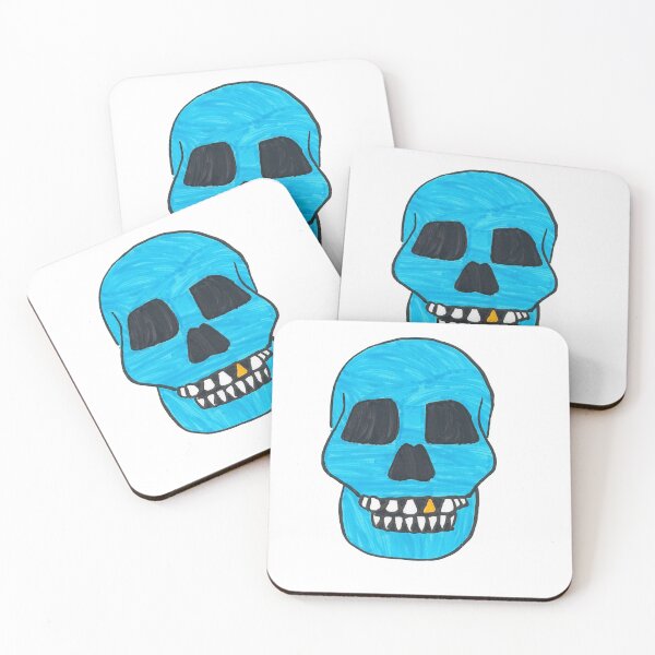 Item preview, Blue Skull designed and sold by Darquise Delorme.