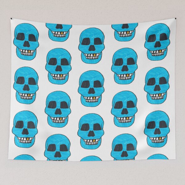 Item preview, Blue Skull designed and sold by Darquise Delorme.