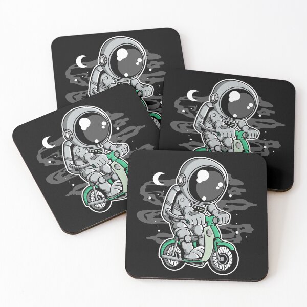 Item preview, Astronaut Classic Motorbike - Funny Outer Space Lovers designed and sold by Desteroids.