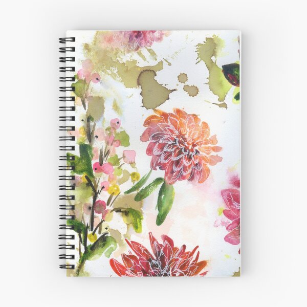 Item preview, aerial dahlias N.o 4 designed and sold by kosarandrea.