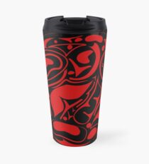 abstract indigenous ornament Travel Mug