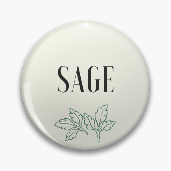 Item preview, Sage Kitchen Storage Jar Label designed and sold by the-label-guy.