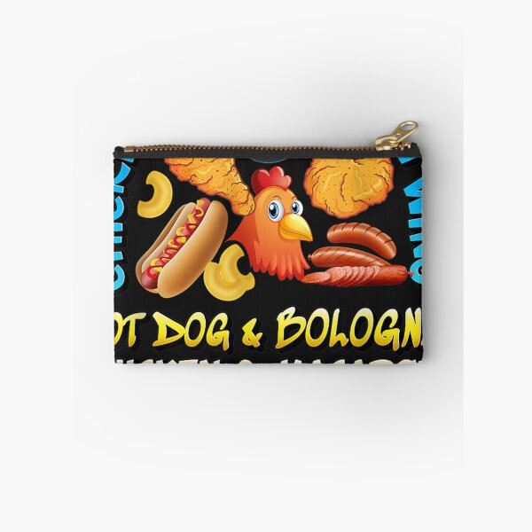 Item preview, Cooked Chicken Wing Chicken Wing Hot Dog and Bologna Hotdog T-Shirt designed and sold by Lukifo-Fluid.