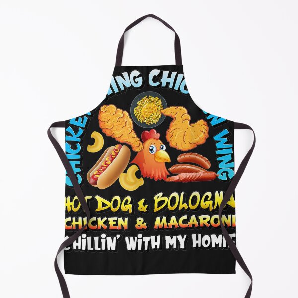 Item preview, Cooked Chicken Wing Chicken Wing Hot Dog and Bologna Hotdog T-Shirt designed and sold by Lukifo-Fluid.