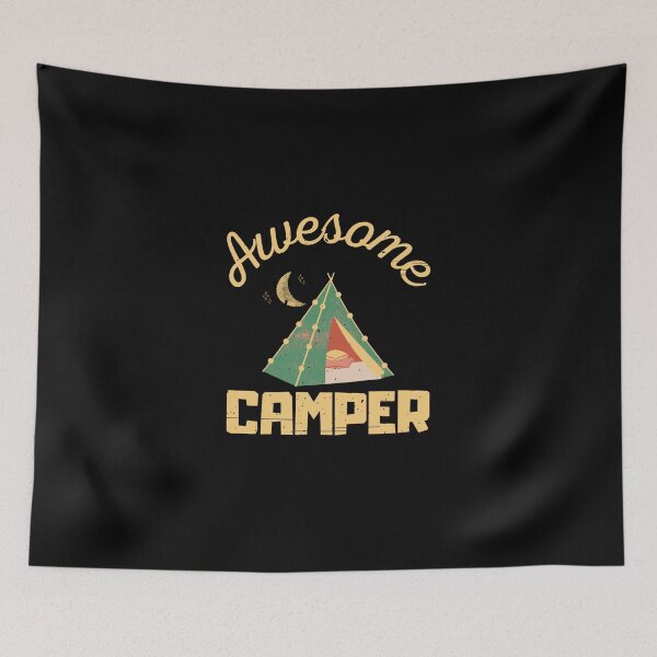 Item preview, Awesome Camper Green Tent  designed and sold by Rislam.