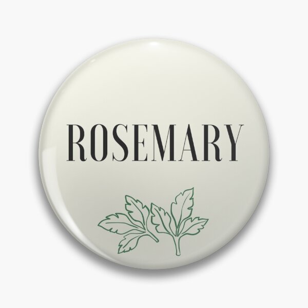 Item preview, Rosemary Kitchen Storage Jar Label designed and sold by the-label-guy.