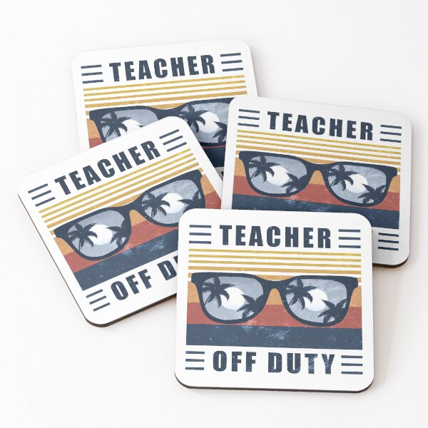 Item preview, Teacher off duty, Vintage Aesthetic designed and sold by ZartyDesigns.
