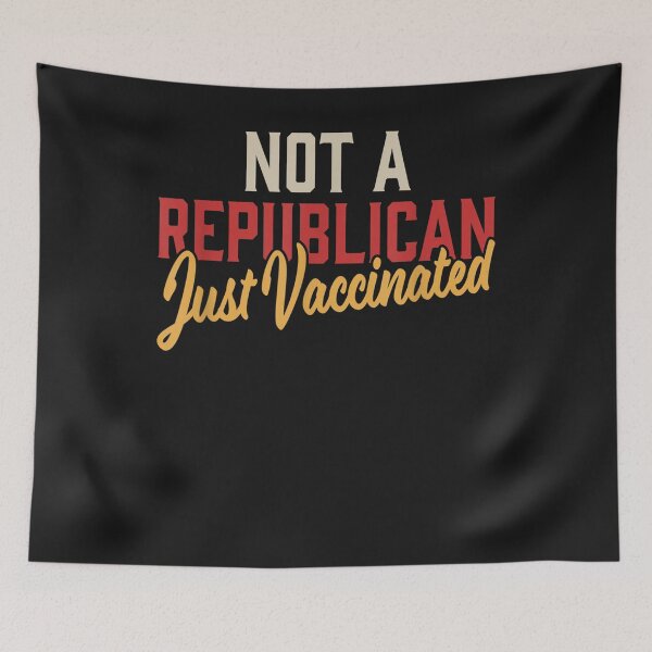 Artikelvorschau, Not a Republican Just Vaccinated Retro Vintage T-Shirt entworfen und verkauft von Lukifo-Fluid.