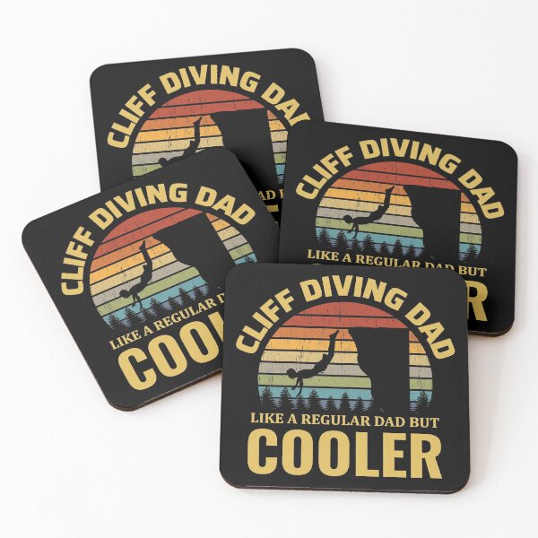 Item preview, Cliff Diving Diver Extreme Sports Dad Fathers day designed and sold by CuteDesigns1.