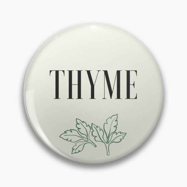 Item preview, Thyme Kitchen Storage Jar Label designed and sold by the-label-guy.