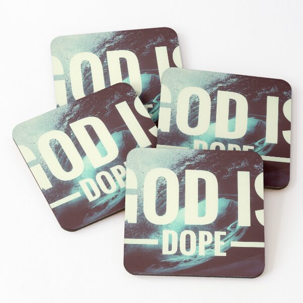 Item preview, God is dope Christian quotes and Bible inspiration designed and sold by Lost Highway Horror..