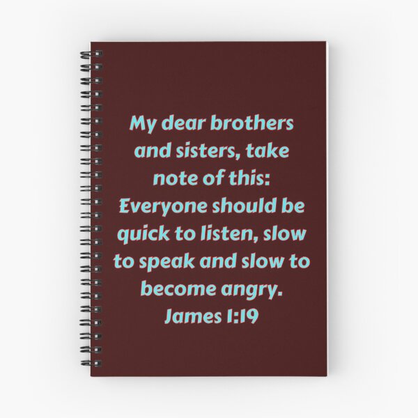 Item preview, Bible Verse James 1:19 designed and sold by Prayingwarrior.