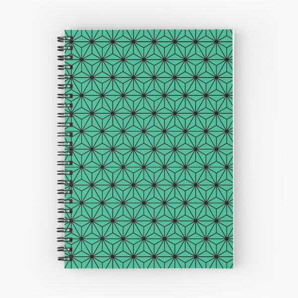 Item preview, Mountain Meadow Green Asanoha - Japanese Traditional Pattern designed and sold by KinitaDesign.