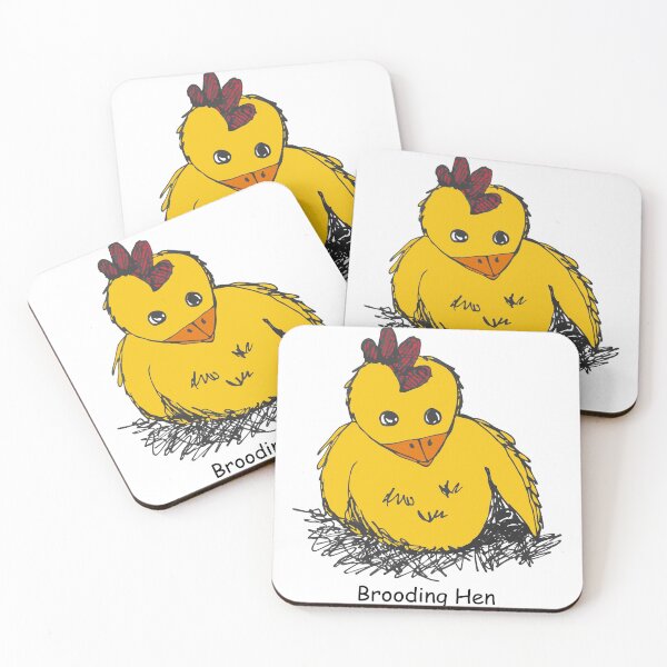 Item preview, Brooding Hen with Text designed and sold by dfavrefelix.