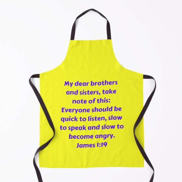 Item preview, Bible Verse James 1:19 designed and sold by Prayingwarrior.