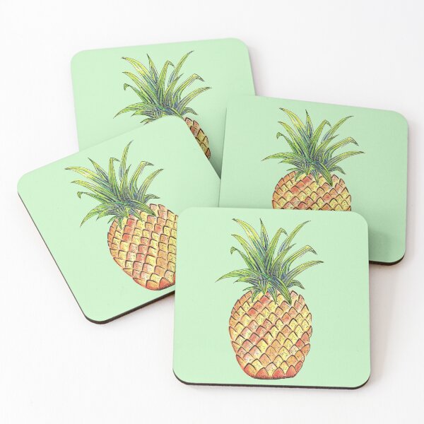 Item preview, Golden pineapple print designed and sold by PBerry.