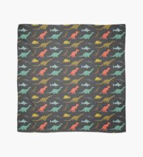Dinosaurs silhouettes Scarf