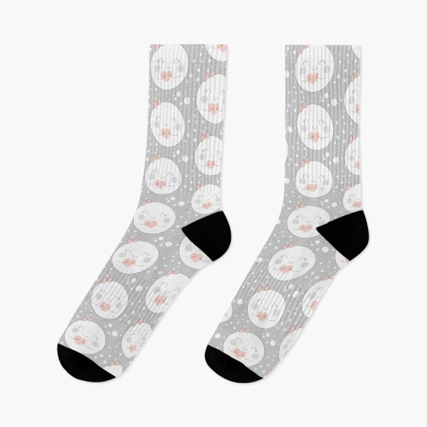 Item preview, Cute moon with heart designed and sold by SofyDigitalArt.