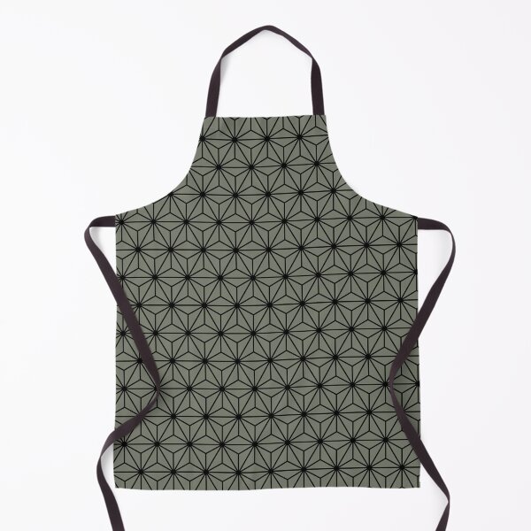 Item preview, Yamabato Turtledove White Pigeon Green Asanoha - Japanese Traditional Pattern designed and sold by KinitaDesign.