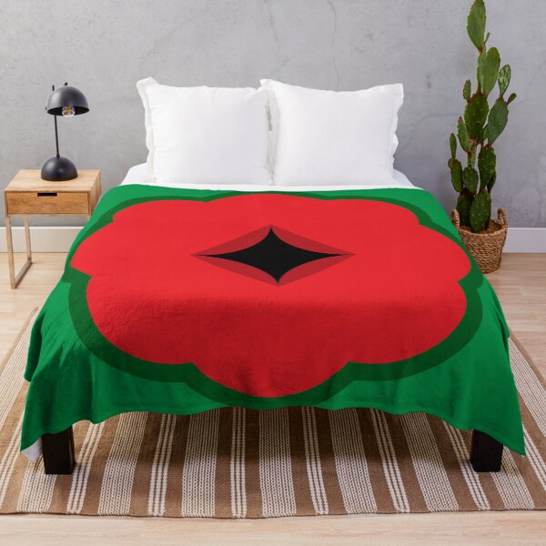 Item preview, Geometric Red Poppy Flower designed and sold by John Uttley.