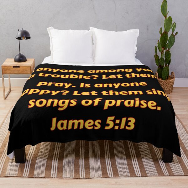 Item preview, Bible Verse James 5:13 designed and sold by Prayingwarrior.