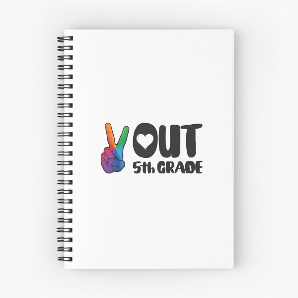 Item preview, Peace Out Fifth Grade designed and sold by FauzIDEA.