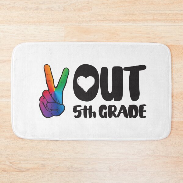 Item preview, Peace Out Fifth Grade designed and sold by FauzIDEA.