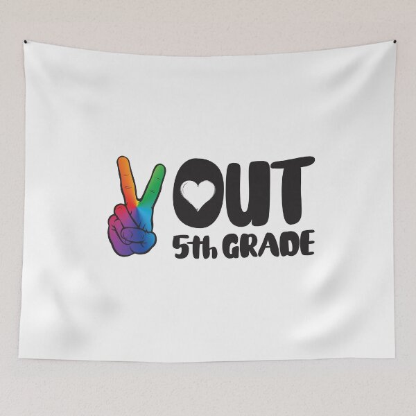 Item preview, Peace Out Fifth Grade designed and sold by FauzIDEA.