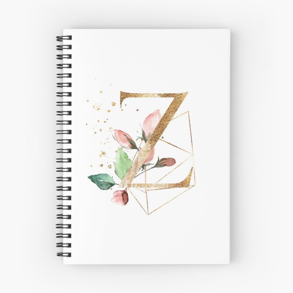 Item preview, Floral Geometric Polygon Monogram Z designed and sold by junkydotcom.
