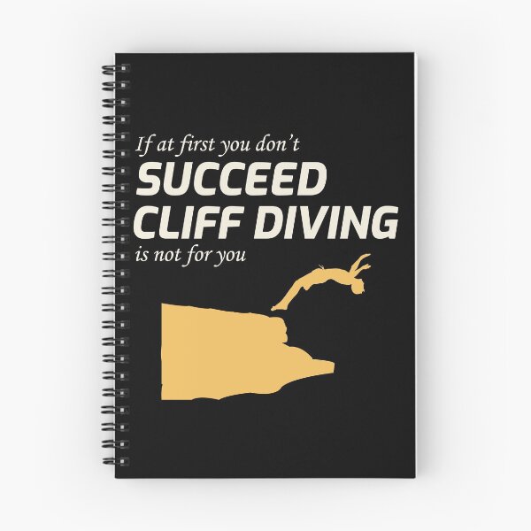 Item preview, Cliff Diving Tombstoning Base Jumping Extreme Sports designed and sold by CuteDesigns1.