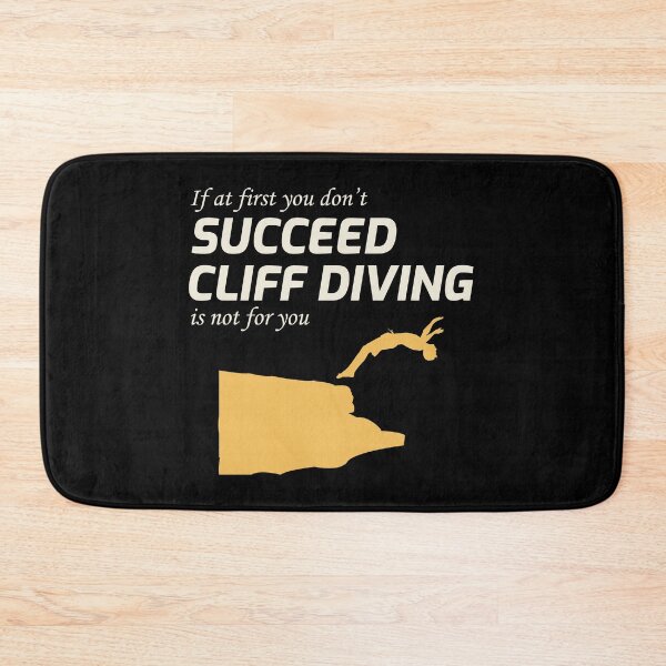 Item preview, Cliff Diving Tombstoning Base Jumping Extreme Sports designed and sold by CuteDesigns1.