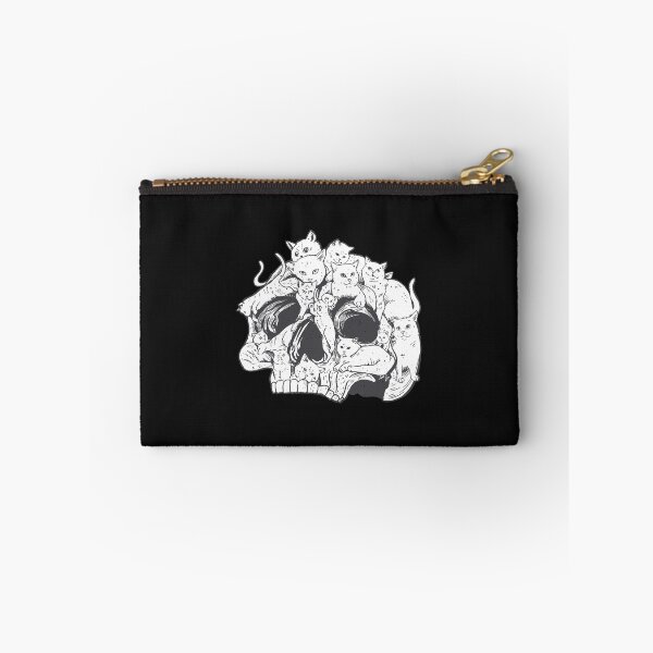 Item preview, Skull with cats designed and sold by DerSenat.