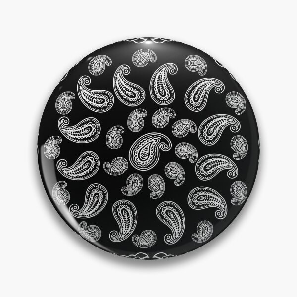 Item preview, Black Bandanna Pattern  designed and sold by kapotka.
